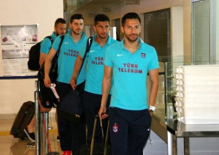 Trabzonspor, kupa için Ankara’ya gitti