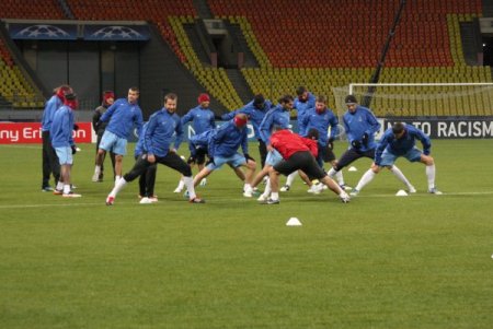 Trabzonspor, Moskova’da Son Antrenmanını Gerçekleştirdi