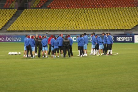 Trabzonspor, Moskova’da Son Antrenmanını Gerçekleştirdi