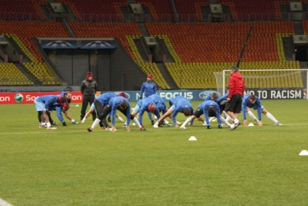 Trabzonspor, Moskova’da Son Antrenmanını Gerçekleştirdi