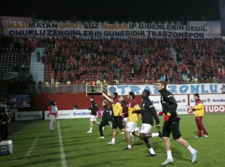 Trabzonspor: 0 - Galatasaray: 0 (Maç sonucu)