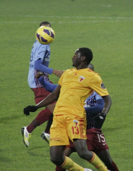 Trabzonspor: 0 - Kayserispor: 1 (İlk yarı)