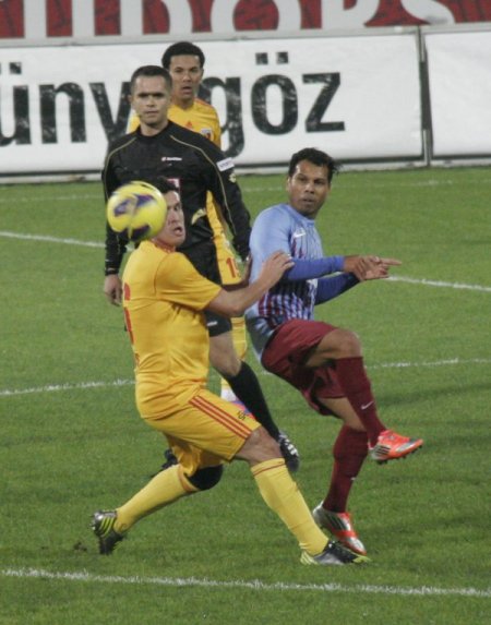 Trabzonspor: 0 - Kayserispor: 1 (İlk yarı)