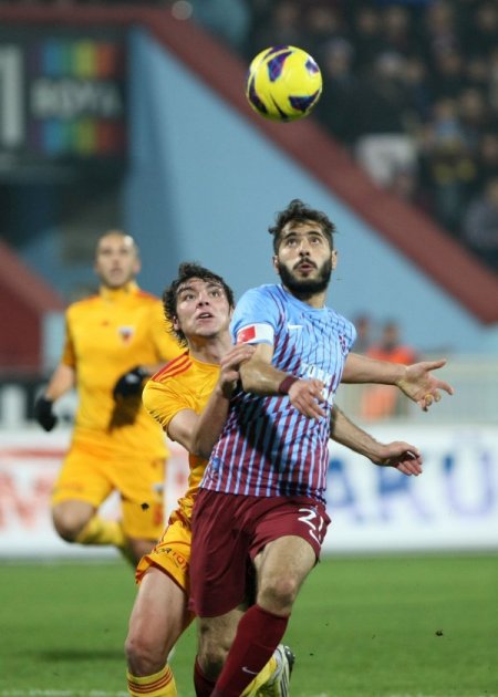 Trabzonspor: 1 - Kayserispor: 1 (Maç sonucu)