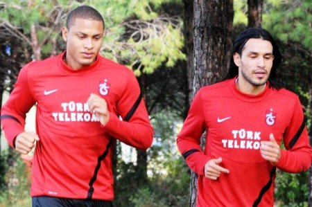 Trabzonspor ikinci yarı hazırlıklarını sürdürdü