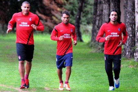 Trabzonspor ikinci yarı hazırlıklarını sürdürdü