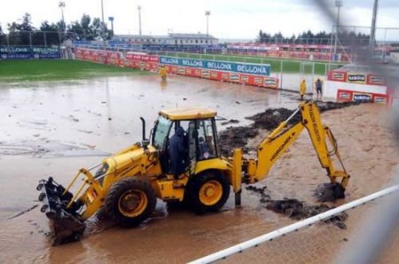Trabzonspor Tesislerini Su Bastı
