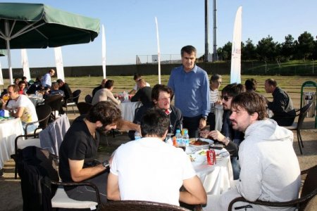 Trabzonspor'da futbolculura barbekü morali