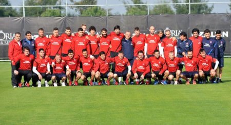 Trabzonspor'da ikinci yarının ilk çalışmasını yaptı