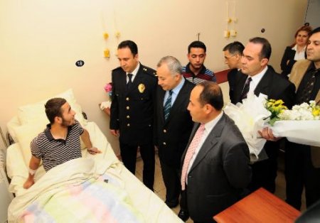 Trafik Haftasında Trafik Kazası Mağdurları Ziyaret Edildi