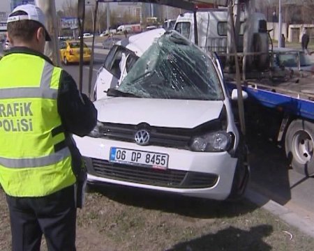 Trafik kazası, Başbakan Erdoğan’ın güzergâhının değişmesine neden oldu