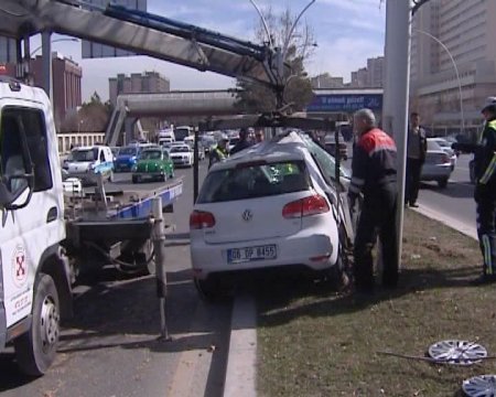 Trafik kazası, Başbakan Erdoğan’ın güzergâhının değişmesine neden oldu