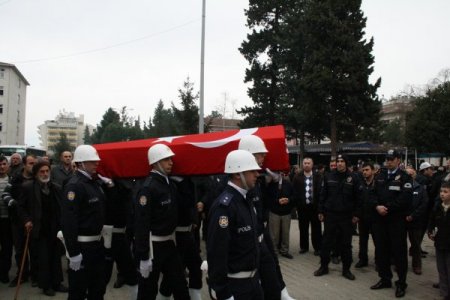 Trafik Polisi İsmail Usta, Son Yolculuğuna Uğurlandı