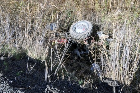 Traktör sulama kanalına devrildi: 1 ölü