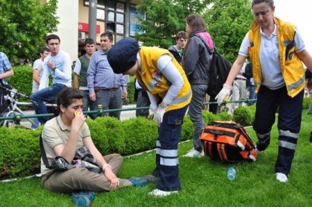 Tramvayda Tacizciyi Biber Gazıyla Etkisiz Hale Getirdi