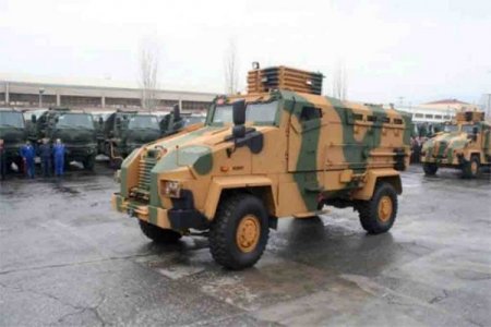 Tsk, Mayına Dayanıklı Kirpileri Kobani Sınırına Kaydırdı