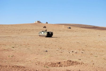 TSK, Suriye'nin Kobani sınırında askeri tatbikat gerçekleştirdi