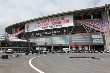Tt Arena, Ak Parti İstanbul 4. Olağan Kongresi İçin Hazırlanıyor