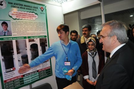 TÜBİTAK Projeleri Yarışma Sergisi Van'da açıldı