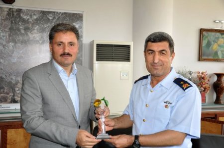 Tuğgeneral Avcı'dan, Başkan Ahmet Çakır'a Veda Ziyareti