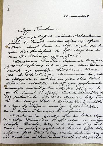 Tümamiral Güven, Büyükanıt'a Gönderdiği Mektubu Basına Dağıttı