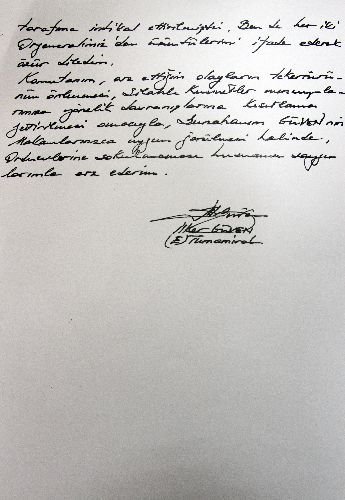 Tümamiral Güven, Büyükanıt'a Gönderdiği Mektubu Basına Dağıttı