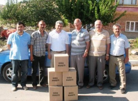 Tümçader Kimsesizlere Yardım Dağıttı