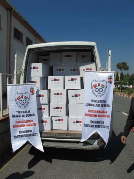 Tümişad'dan Türk Kızılayı'na Yardım