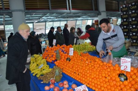 Tuna Pazarı yeni yerinde