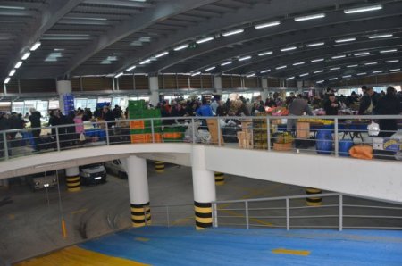 Tuna Pazarı yeni yerinde