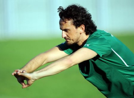 Tuncay Şanlı, Bursaspor'da antrenmana çıktı