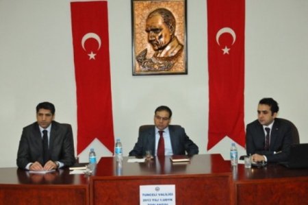 Tunceli’de Hibe programları toplantısı
