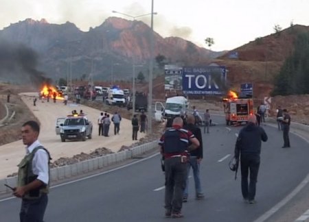 Tunceli'de patlama: 7 şehit