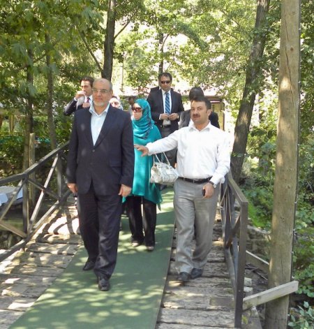 Tunus Başbakanı Hammadi El Cibali, Sapanca'yı gezdi