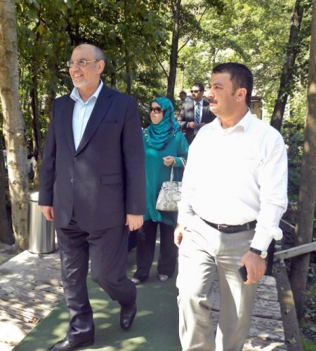 Tunus Başbakanı Hammadi El Cibali, Sapanca'yı gezdi