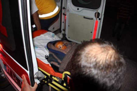 Tüp bebek İrem’in babasıyla oyun hastanede bitti