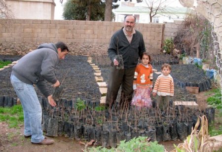 Tüplü Antepfıstığı Fidanı Yetiştirerek Ailesini Geçindiriyor