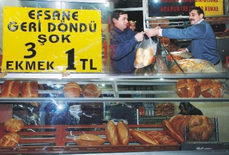 Turgutlu'da Ekmek Fiyatı 35 Kuruşa İndi