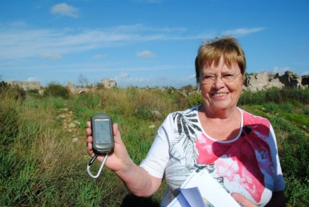 Turistler, GPS cihazı ve harita yardımıyla daha fazla ören yerini ziyaret ediyor