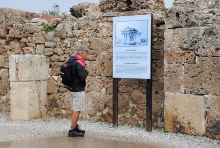 Turizmin sembolü Apollon Tapınağı, geçmişte can güvenliğinin sembolü olmuş