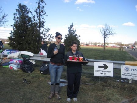 Türk- Amerikan yardım kuruluşları afet bölgesinde