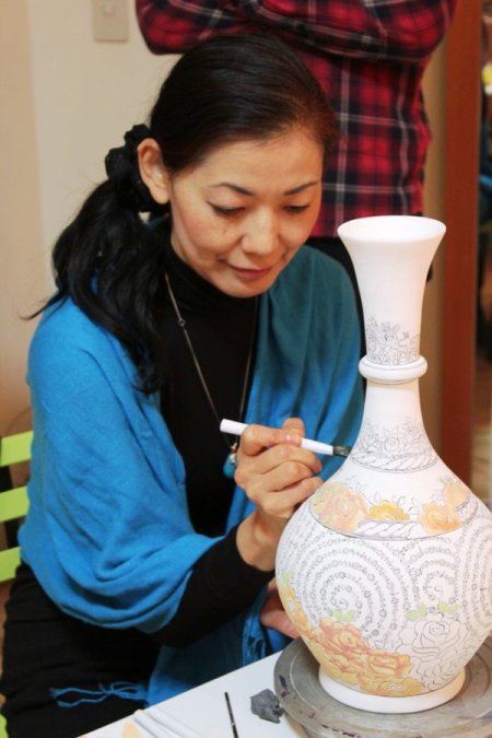 Türk el sanatları Tokyo'da sergilendi