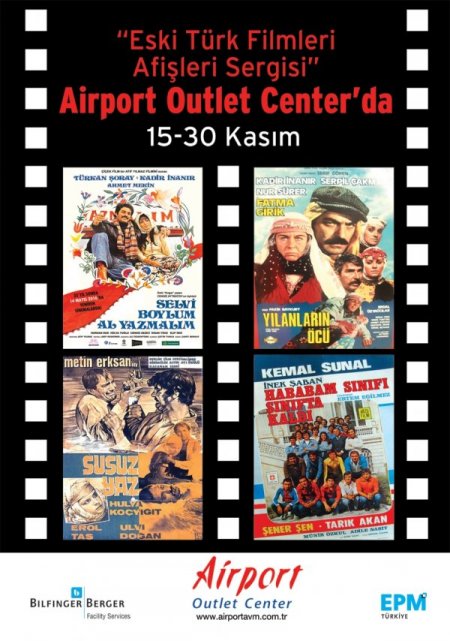 Türk filmlerinin afişleri sergileniyor