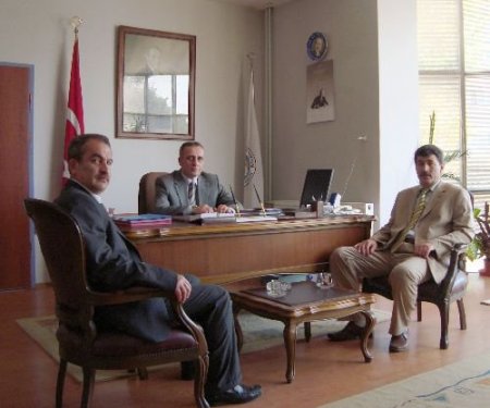 Türk İmar-sen'den Bayındırlık Müdürü'ne Ziyaret
