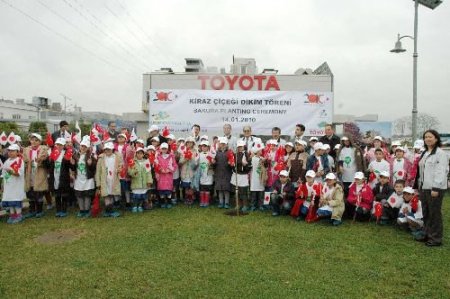 Türk -japon Dostluğunu Pekiştirmek İçin Sakarya'da Sakura Fidanı Dikildi