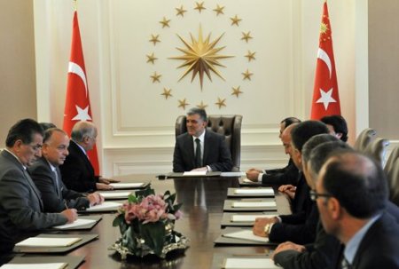 Türk Kızılay Derneği Heyeti Çankaya Köşkü’nde