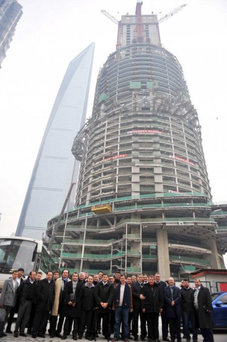 Türk Müteahhitler, Dünyanın İkinci En Uzun Binasını Olacak Şanghay Merkez’de