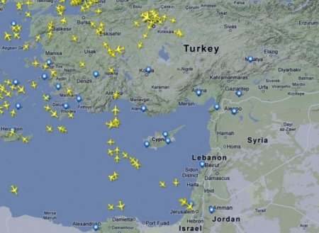 Türk uçakları, Suriye yerine Mısır üzerinden uçacak