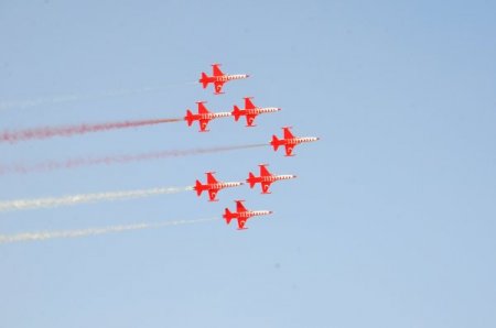 Türk Yıldızları, Gaziantep semalarını renklendirdi