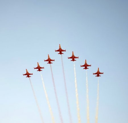Türk Yıldızları, Gaziantep semalarını renklendirdi